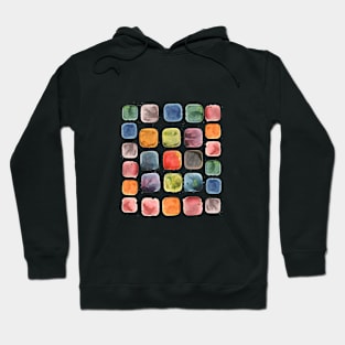 watercolor palette Hoodie